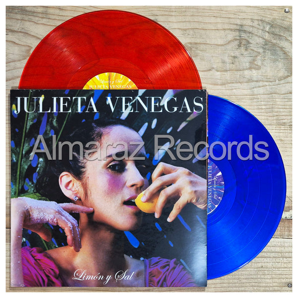 Julieta Venegas Limon Y Sal Vinyl LP [Naranja/Azul]
