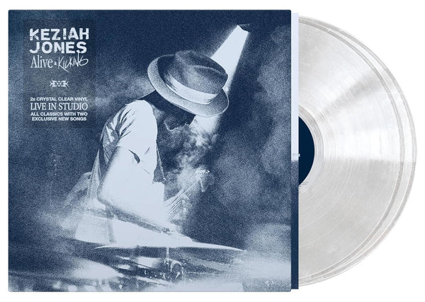 Keziah Jones Alive & Kicking Live Vinyl LP [Crystal Clear]