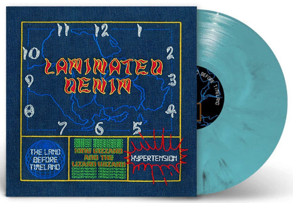King Gizzard & The Lizard Wizard Laminated Denim Vinyl LP [Lucky Rainbow Wax]