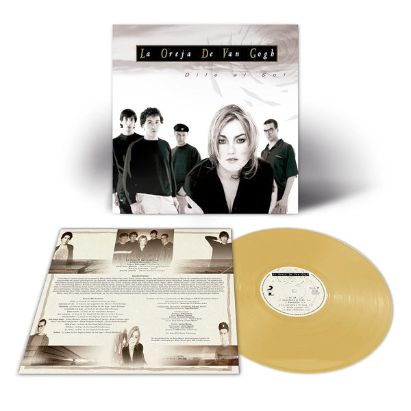 La Oreja De Van Gogh Dile Al Sol Vinyl LP [Dorado]