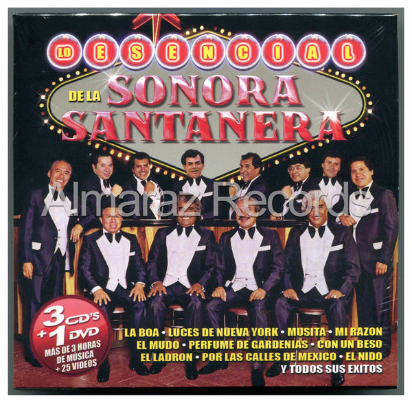 La Sonora Santanera Lo Esencial De 3CD+DVD