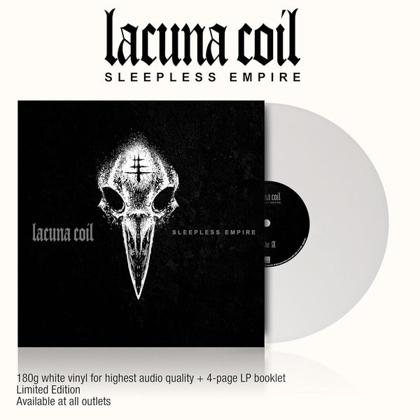 Lacuna Coil Sleepless Empire Vinyl LP [White]