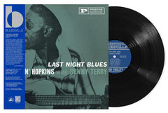 Lightning Hopkins Last Night Blues Vinyl LP