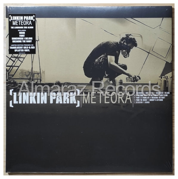 Linkin Park Meteora Vinyl LP [Translucent Gold/Red Splatter]