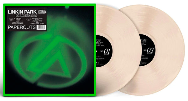 Linkin Park Papercuts Singles Collection 2000-2023 Vinyl LP [Bone]