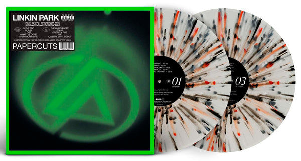 Linkin Park Papercuts Singles Collection 2000-2023 Vinyl LP [Splatter]