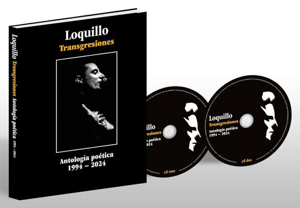 Loquillo Transgresiones Antologia Poetica 1994-2024 2CD [Importado]