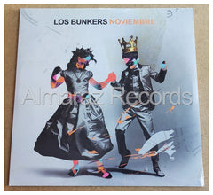 Los Bunkers Noviembre Vinyl LP [Naranja/Azul]