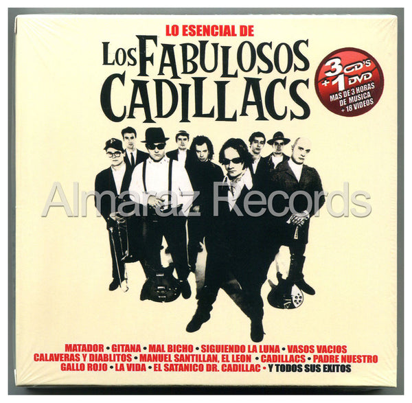 Los Fabulosos Cadillacs Lo Esencial De 3CD+DVD