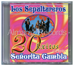 Los Sepultureros Señorita Cumbia 20 Exitos CD