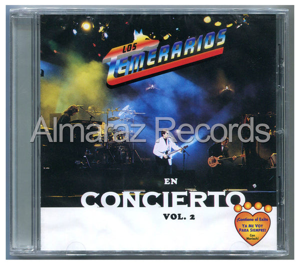 Los Temerarios En Concierto Vol. 2 CD