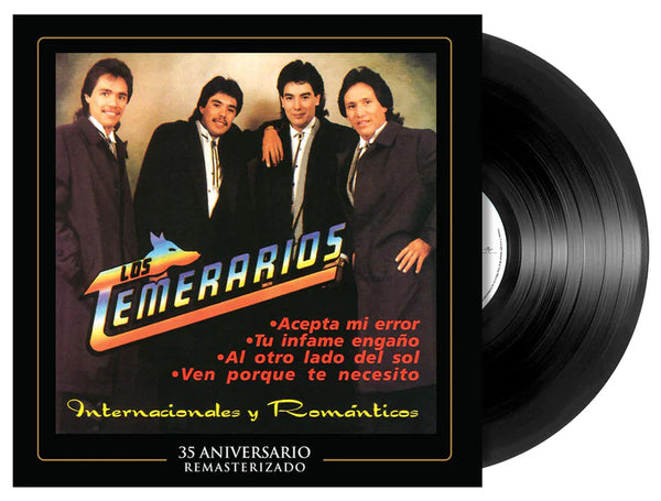 Los Temerarios Internacionales Y Romanticos Vinyl LP