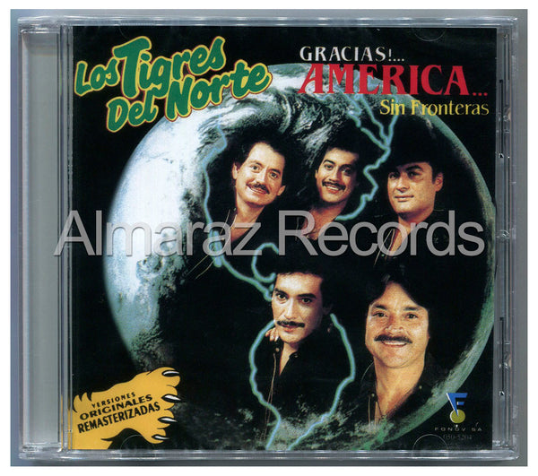 Los Tigres Del Norte Gracias America Sin Fronteras CD