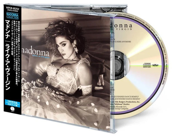 Madonna Like A Virgin CD [2026 Japanese Edition]