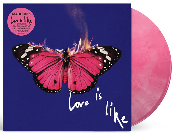 Maroon 5 Love Is Like Vinyl LP [Bubblegum Pink]