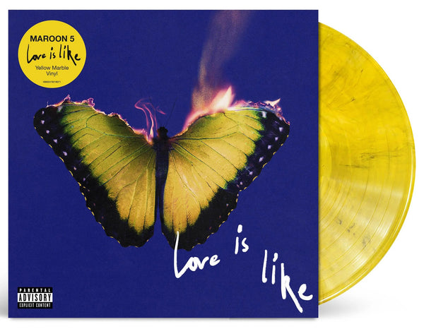Maroon 5 Love Is Like Vinyl LP [Yellow Marble]
