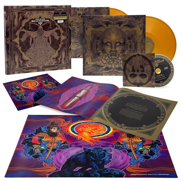 Mastodon Crack The Skye 15th Anniversary Deluxe Vinyl LP+Blu-Ray [Gold]