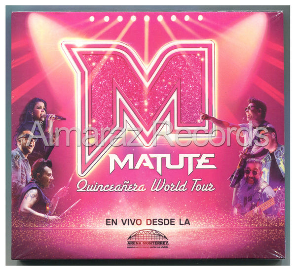 Matute Quinceañera World Tour En Vivo 2CD+DVD