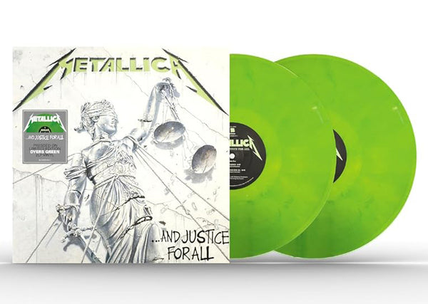 Metallica And Justice For All Vinyl LP [Green]