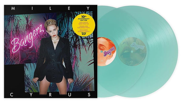 Miley Cyrus Bangerz 10th Anniversary Vinyl LP [Seaglass]