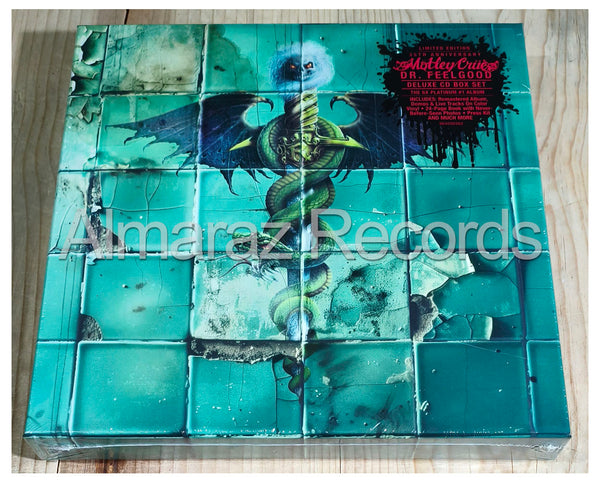 Motley Crue Dr. Feelgood 35th Anniversary Deluxe 3CD Boxset [Importado]