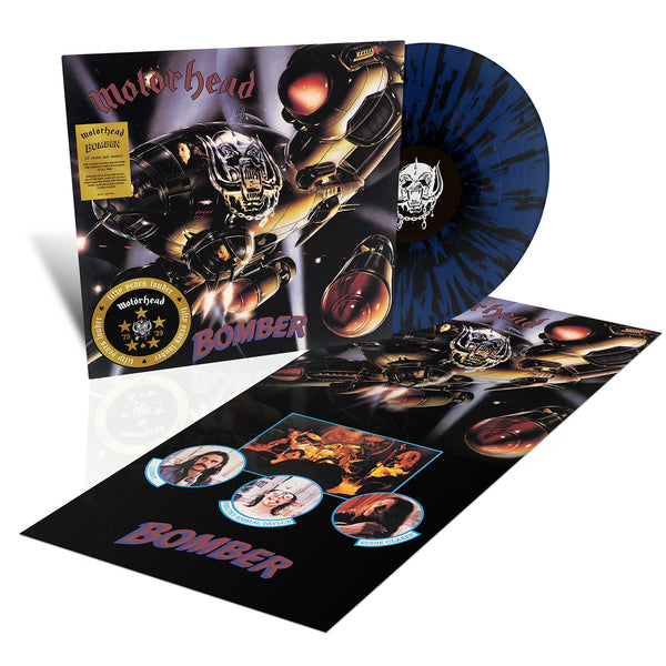 Motorhead Bomber 50th Anniversary Vinyl LP [Blue/Black Splatter]