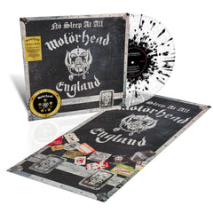 Motorhead No Sleep At All 50th Anniversary Vinyl LP [Clear/White/Black Splatter]