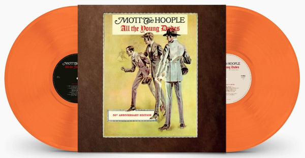 Mott The Hoople All The Young Dudes 50th Anniversary Vinyl LP [Orange]