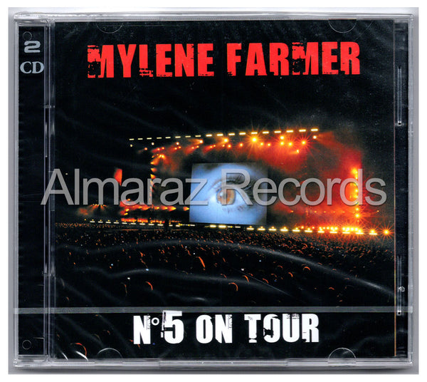 Mylene Farmer N°5 On Tour 2CD [Jewel Case][Importado]