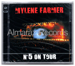 Mylene Farmer N°5 On Tour 2CD [Jewel Case][Importado]