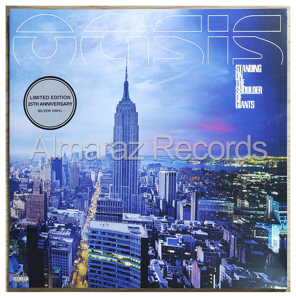 Oasis Standing On The Shoulder Of Giants Vinyl LP [Silver]