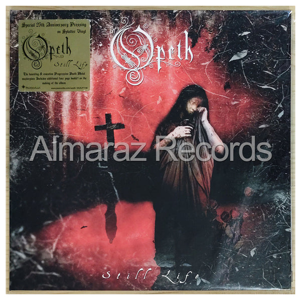 Opeth Still Life 25th Anniversary Vinyl LP [Black/Red Splatter]