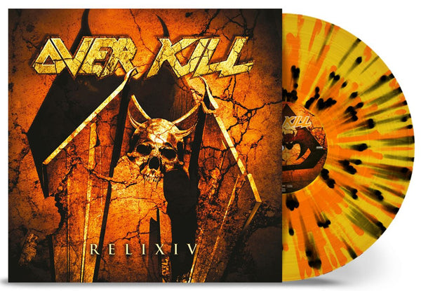 Overkill RELI XIV Vinyl LP [Yellow/Orange/Black Splatter]