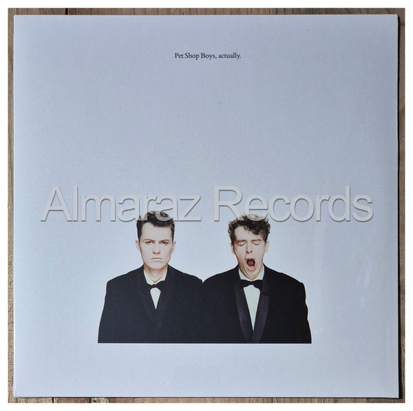Pet Shop Boys Actually Vinyl LP