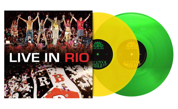 RBD Live In Rio 20 Aniversario Vinyl LP [Amarillo/Verde]