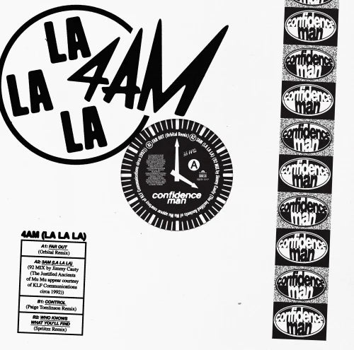 Confidence Man 4AM La La La Vinyl 12" [Magenta][RSD 2025]