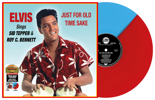 Elvis Presley Just For Old Time Sake Vinyl LP [Blue/Red][RSD 2025]