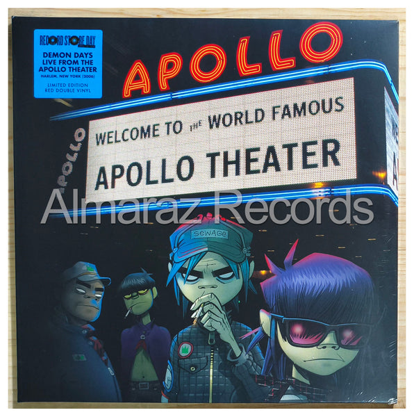 Gorillaz Demon Days Live In Harlem Vinyl LP [Red][RSD 2025]