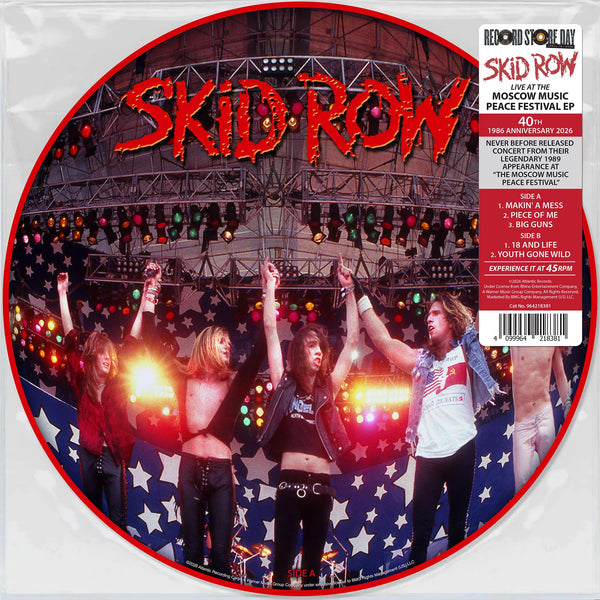 Skid Row Live At The Moscow Music Peace Festival Vinyl 12" [Picture Disc][RSD Black Friday 2026]
