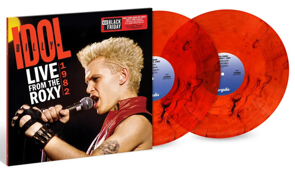 Billy Idol Live From The Roxy 1982 Vinyl LP [Translucent Red Smoke][RSD Black Friday 2026]