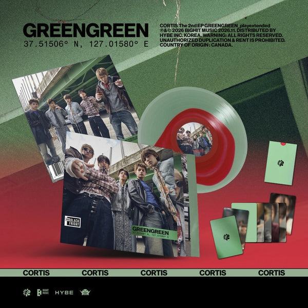 Cortis GREENGREEN Vinyl LP [Red In Green][RSD Black Friday 2026]