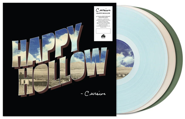 Cursive Happy Hollow 20th Anniversary Vinyl LP [Blue/Clear/Green][RSD Black Friday 2026]