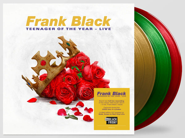 Frank Black Teenager Of The Year Live Vinyl LP [Gold/Green/Red][RSD Black Friday 2026]