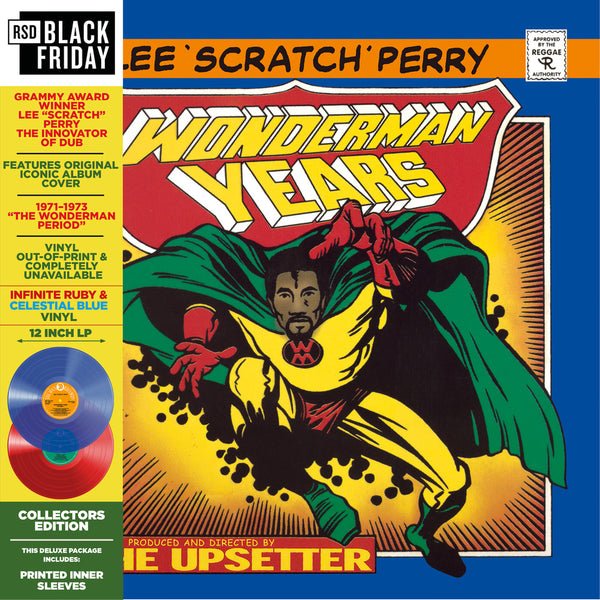 Lee Scratch Perry The Wonderman Years Vol. 1 Vinyl LP [Infinite Ruby/Celestial Blue][RSD Black Friday 2026]
