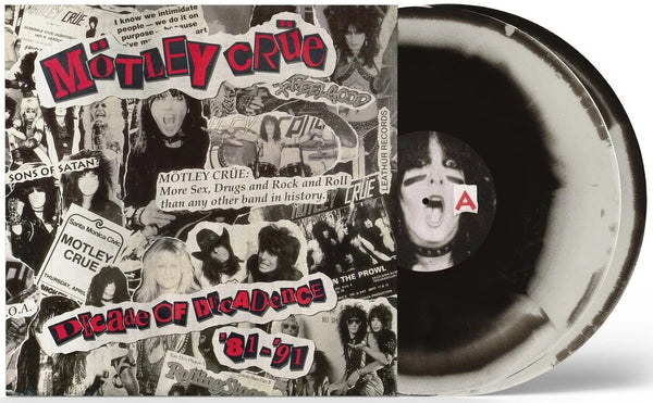 Motley Crue Decade Of Decadence 81-91 35th Anniversary Vinyl LP [Black/White][RSD Black Friday 2026]