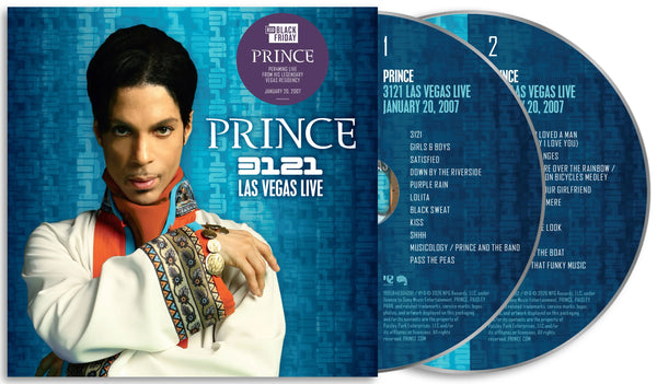 Prince 3121 Las Vegas Live 2CD [RSD Black Friday 2026]