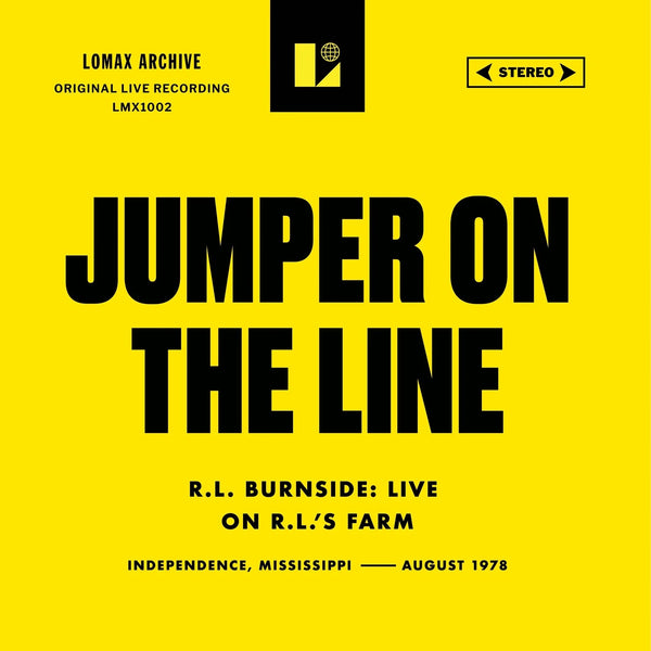 R.L. Burnside Jumper On The Line Live On R.L.'s Farm Vinyl 7" [RSD Black Friday 2026]