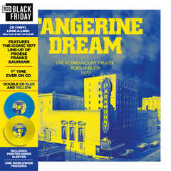 Tangerine Dream Portland Concert April 20th 1977 2CD [RSD Black Friday 2026]