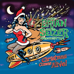 The Brian Setzer Orchestra Christmas Comes Alive Vinyl LP [Picture Disc][RSD Black Friday 2026]