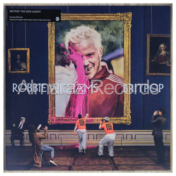 Robbie Williams Britpop Vinyl LP [White]